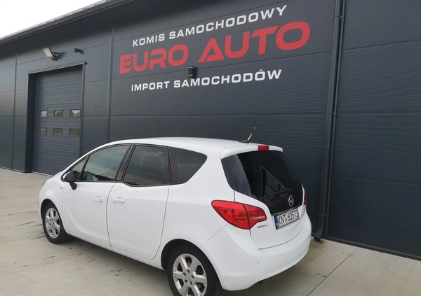 Opel Meriva cena 17500 przebieg: 247832, rok produkcji 2011 z Dąbrowa Tarnowska małe 121